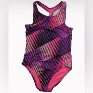 Under Armour One Piece Swimsuit, Multicolor, Girls Size 12